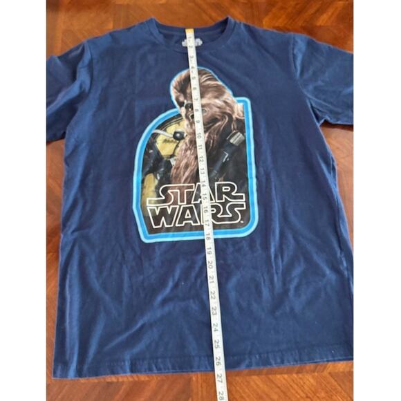 Star Wars Chewbacca Graphic Tee Navy Blue Men’s L - Picture 5 of 8